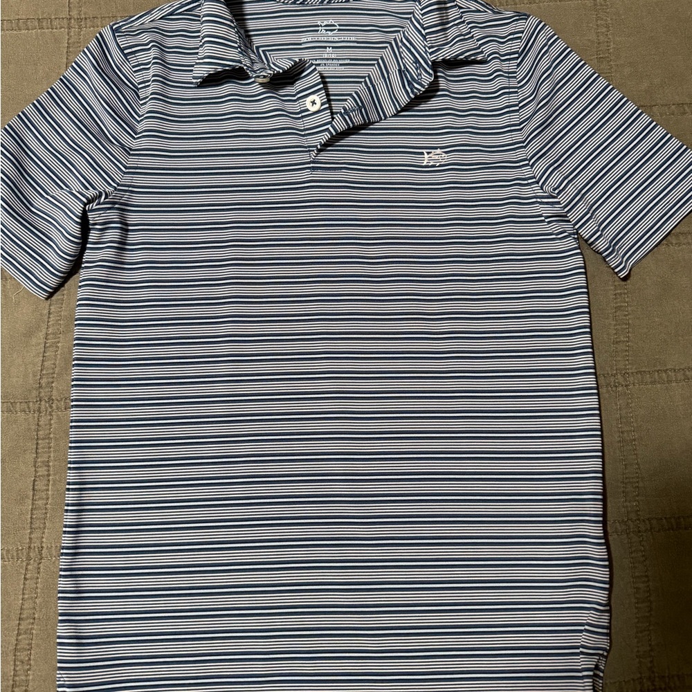 StPolo Shirt - Blue and White